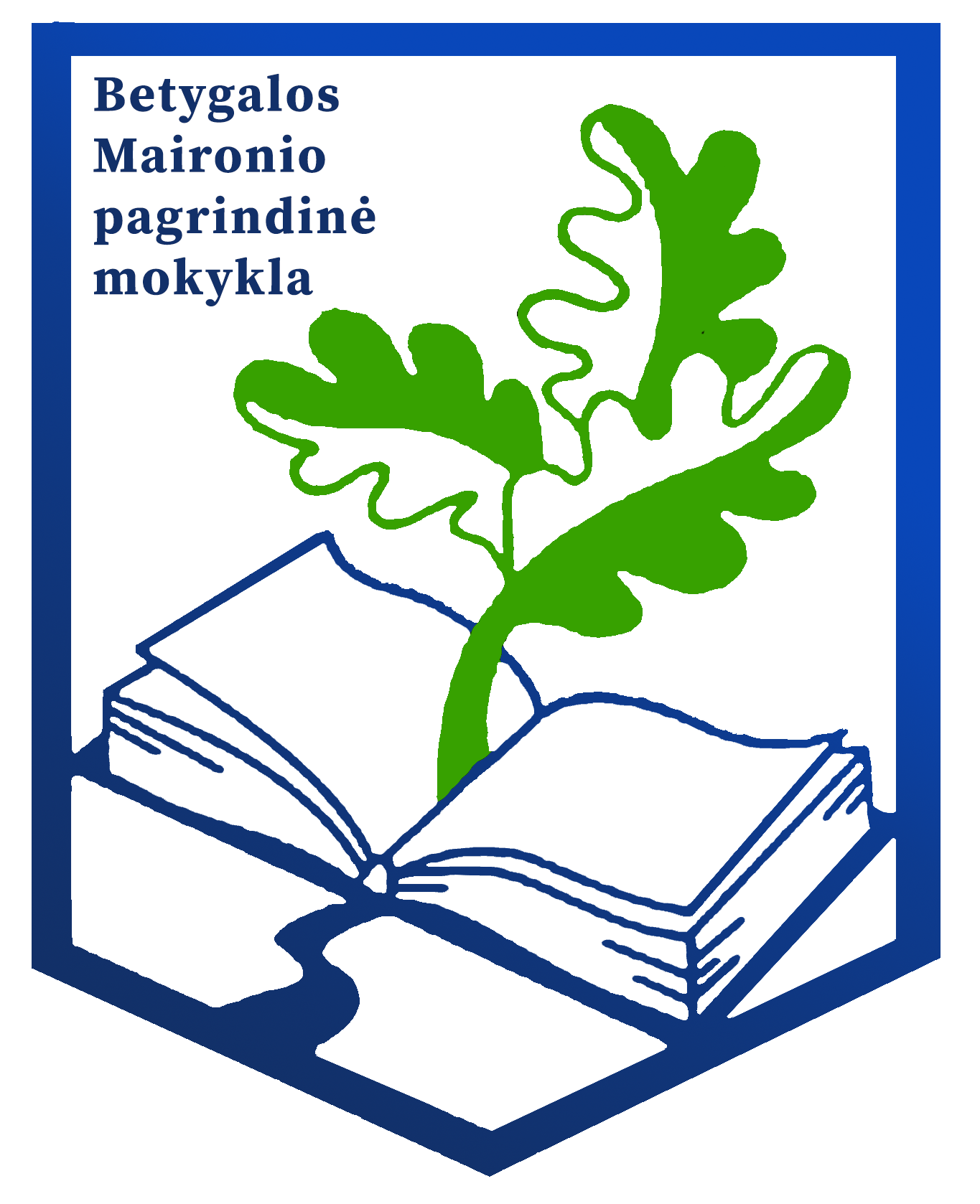 Betygalos Maironio pagrindinės mokyklos herbas